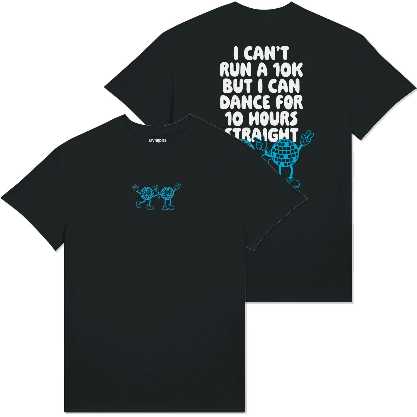 Can't Run a 10K - Black