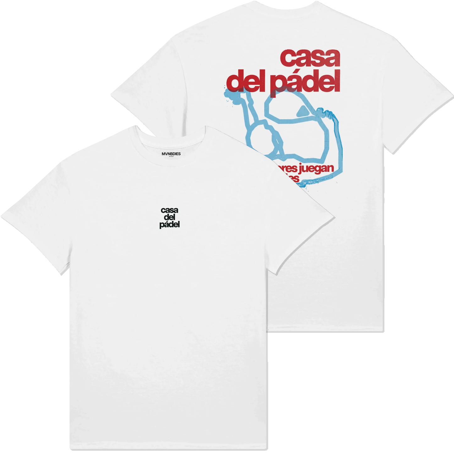 Padel on Screen - White