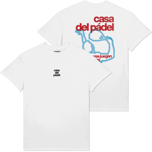 Padel on Screen - White