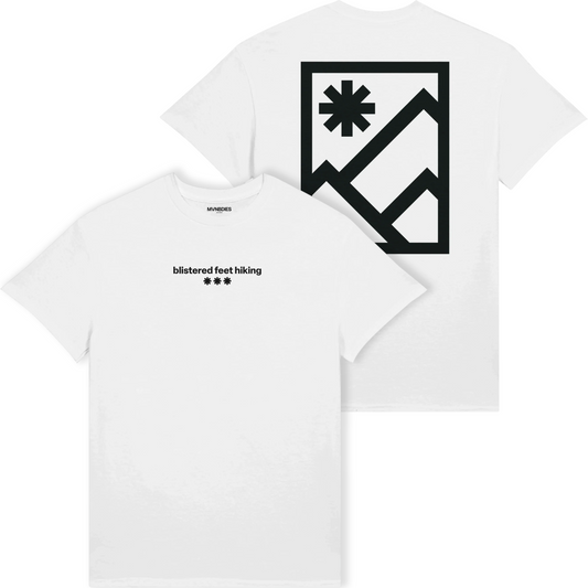 Blistered Feet Minimalism - White